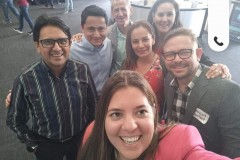 Con nuestro equipo del Christian Center for Public Life CCPL